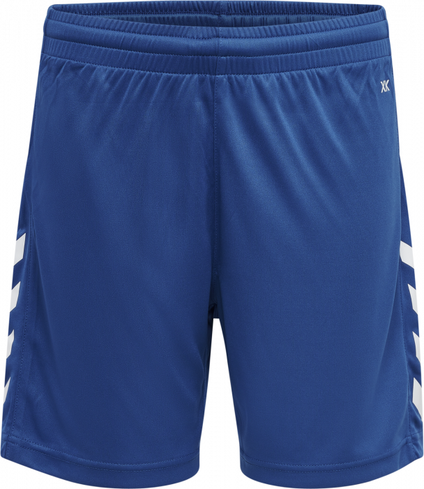 Hummel - Core Xk Poly Shorts Jr - True Blue & white