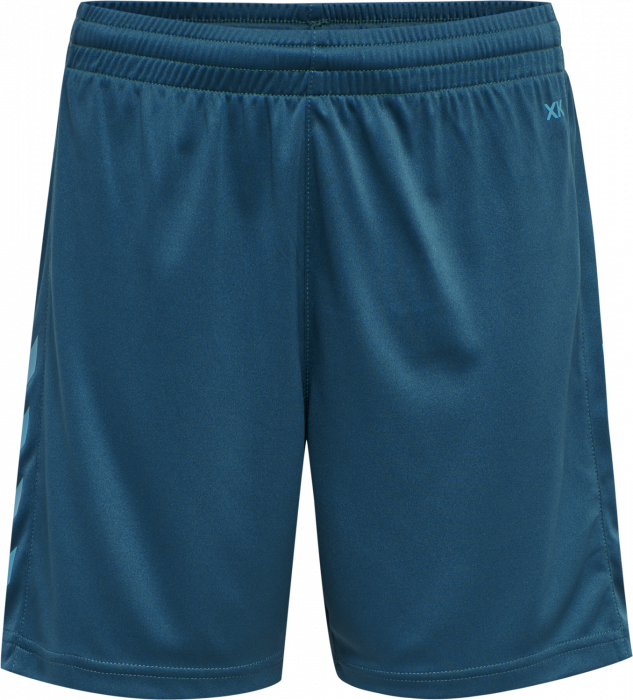 Hummel - Core Xk Shorts Jr - Blue coral & deep lake