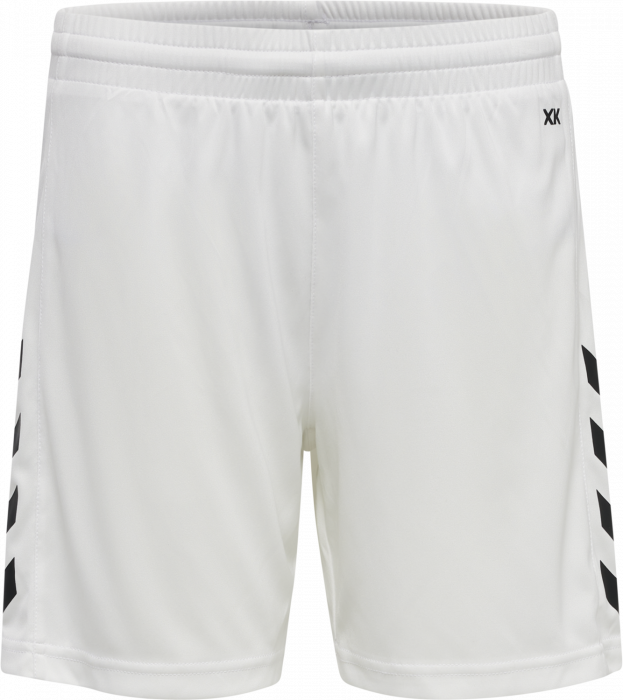 Hummel - Core Xk Poly Shorts Jr - White & black