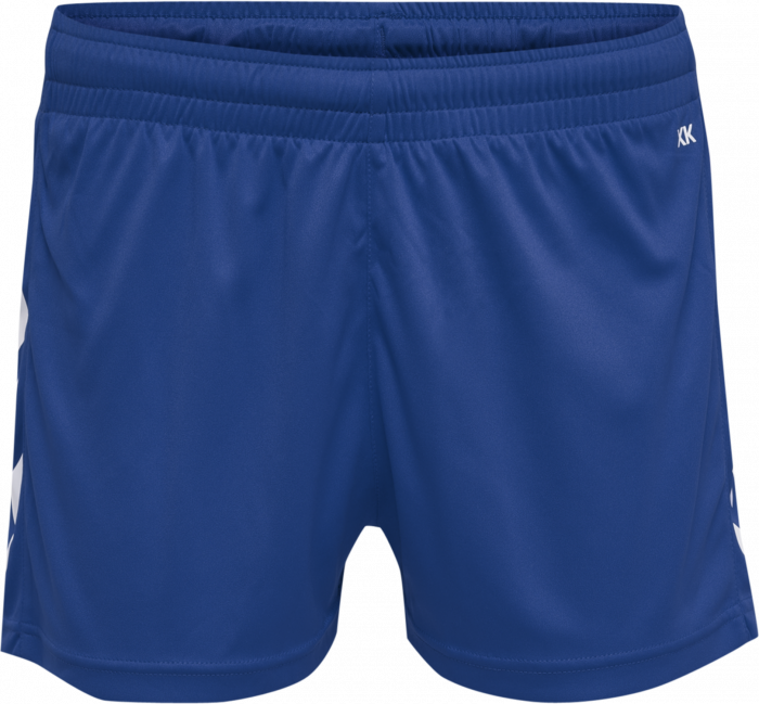 Hummel - Core Xk Dame Shorts - True Blue & hvid