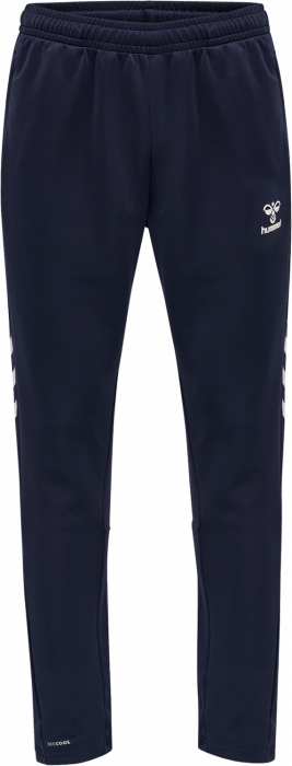 Hummel - Core Xk Poly Training Pants - Marine & weiß