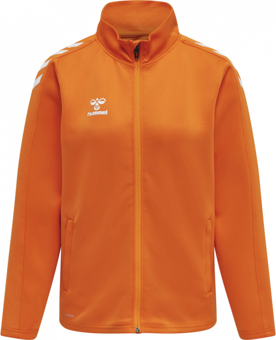Hummel - Core Xk Poly Sweatshirt Women - Orange & wit