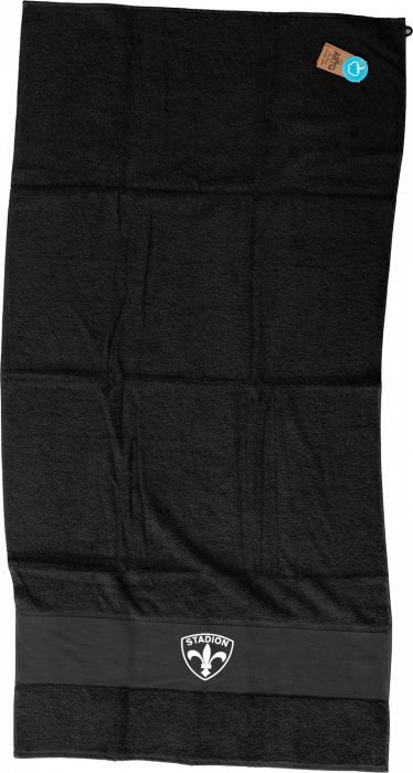 Sportyfied - Ifs Bath Towel - Zwart