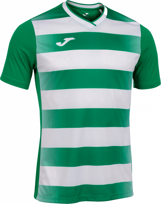 Joma - Europa V T-Shirt - Green & white