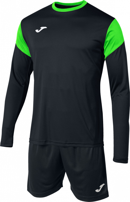 Joma - Winner Goal Keeper Set - Czarny & neon grøn 