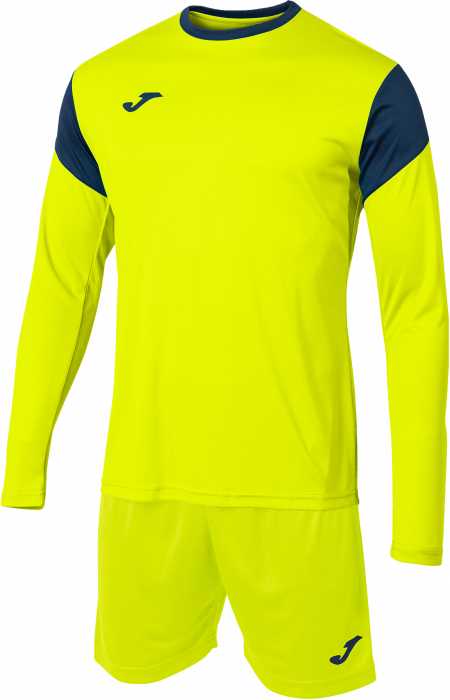 Joma - Winner Goal Keeper Set - Żółty neonowy & granatowy