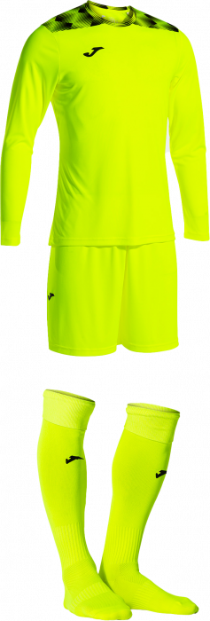 Joma - Zamora Viii Goalkeeper Set - Żółty neonowy & czarny