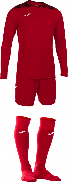 Joma - Zamora Viii Goalkeeper Set - Red & black