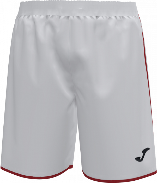 Joma - Liga Shorts - Blanco & rojo