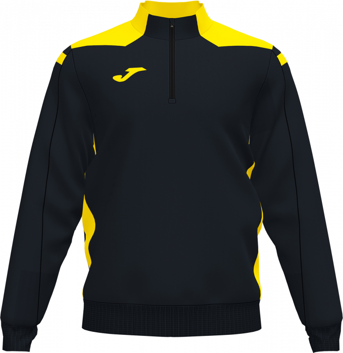 Joma - Championship Vi Sweatshirt - negro & amarillo