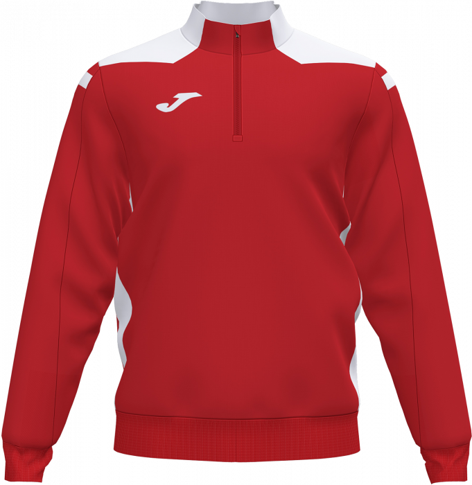 Joma - Championship Vi Sweatshirt - Rot & weiß