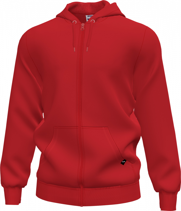 Joma - Jungle Hoodie With Zipper - Rosso