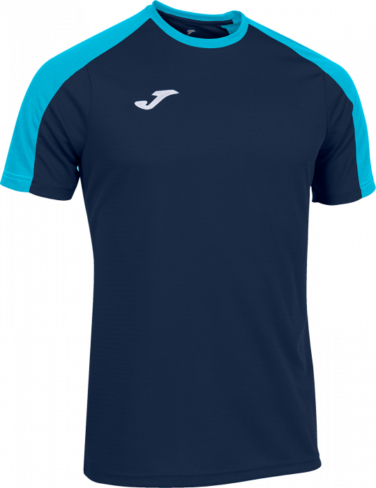 Joma - Eco Championship Spillertrøje - Navy blå & neon turkis