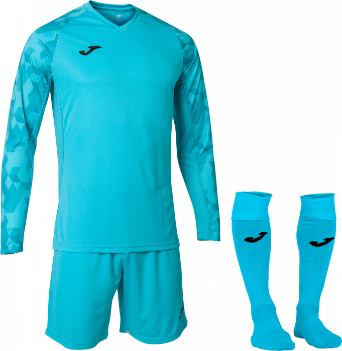 Joma - Zamora Vii Målmandssæt - Neon Turkis