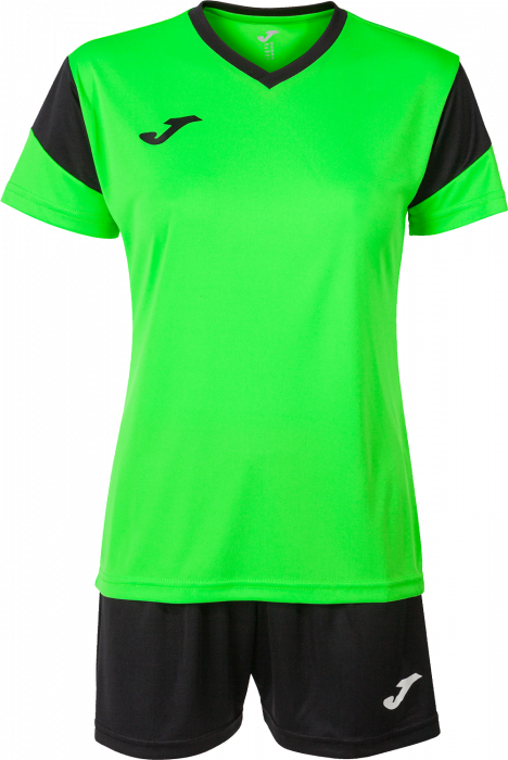Joma - Phoenix Match Kit Women - Neon Grøn  & schwarz