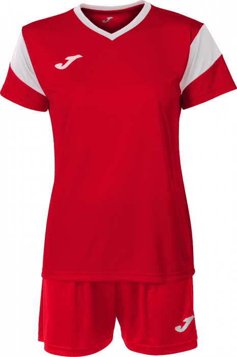 Joma - Phoenix Match Kit Women - Rot & weiß