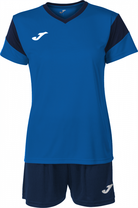 Joma - Phoenix Match Kit Women - Królewski błękit & granatowy