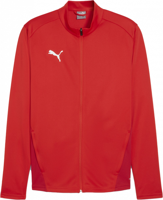 Puma - Teamgoal Training Jacket W. Zip - Czerwony & biały