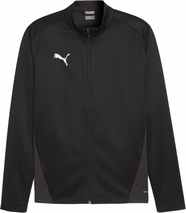 Puma - Teamgoal Training Jacket W. Zip - Czarny & biały