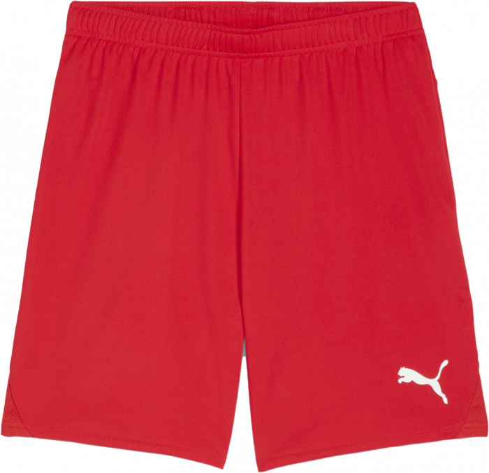Puma - Teamgoal Shorts Jr - Rot & weiß