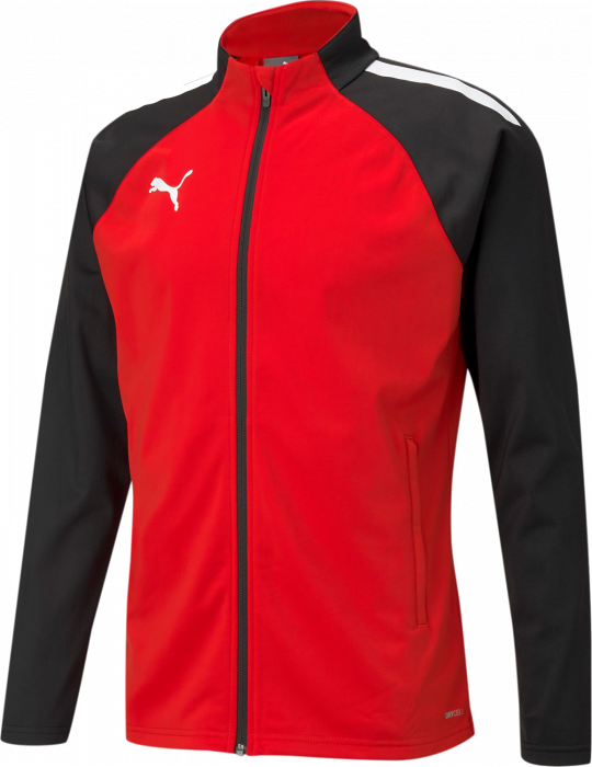 Puma - Teamliga Training Jacket - Rojo & negro
