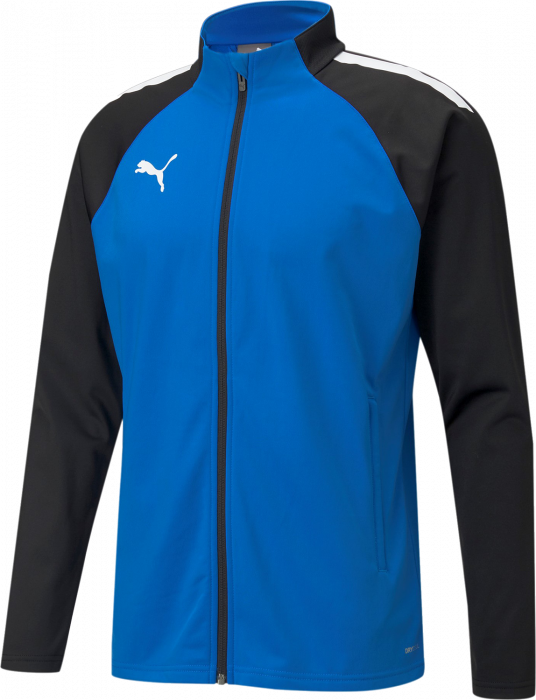 Puma - Teamliga Training Jacket Jr - Blau & schwarz