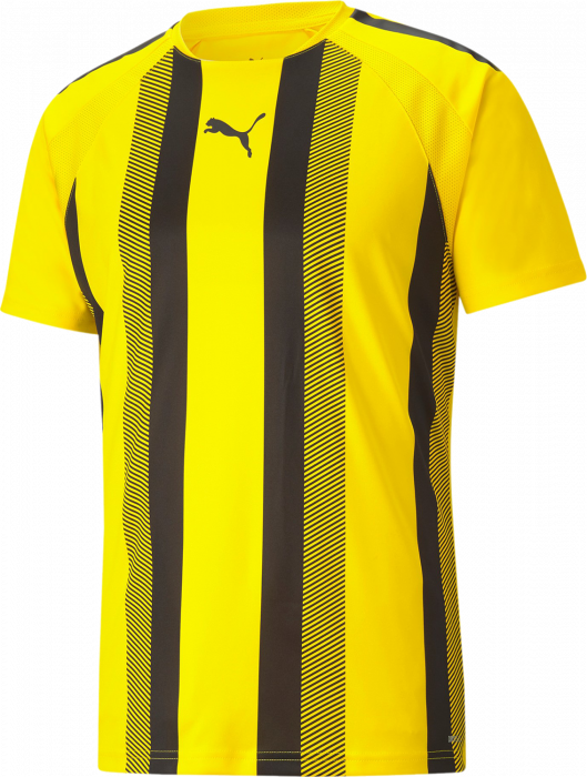 Puma - Teamliga Striped Jersey Jr - Żółty & czarny
