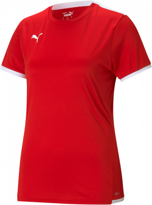Puma - Teamliga Jersey Dame - Czerwony