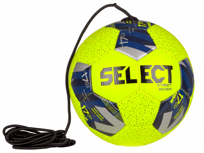 Select - Street Kicker V24 Football - Yellow & black
