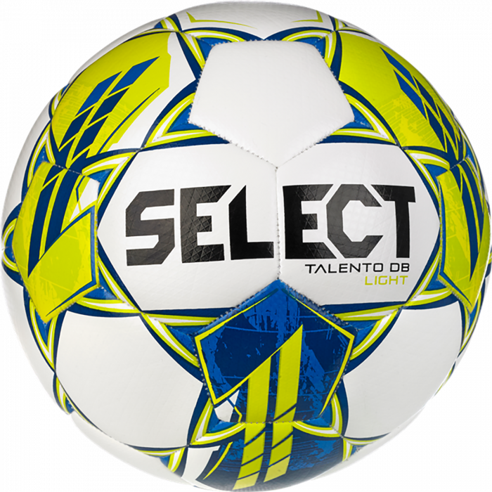 Select - Talento Db Fodbold V23 Str 4 - Hvid & gul