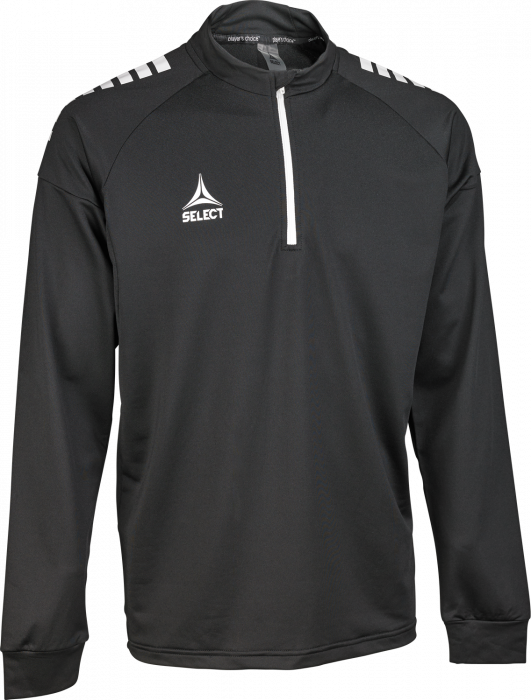 Select - Spain V25 Half-Zip Training Jacket - Zwart & wit