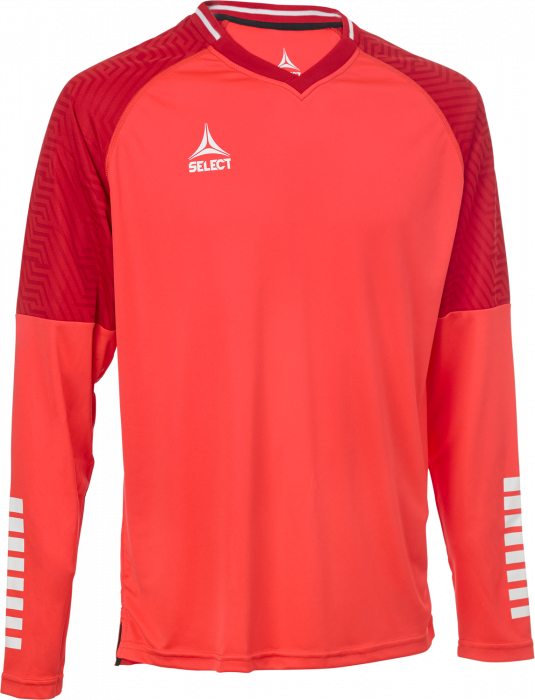 Select - Monaco V24 Goalkeeper Shirt Kids - Vermelho & vermelho