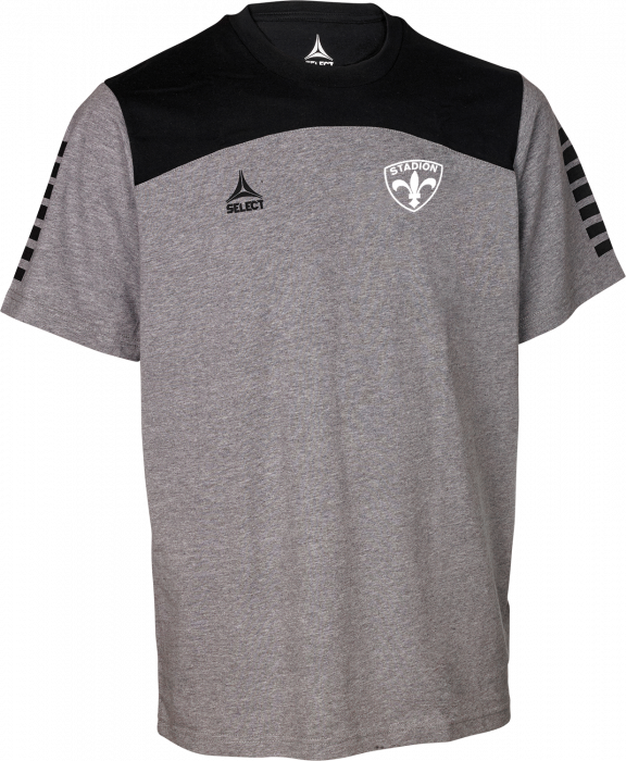 Select - Ifs T-Shirt Voksen - Melange Grey & sort