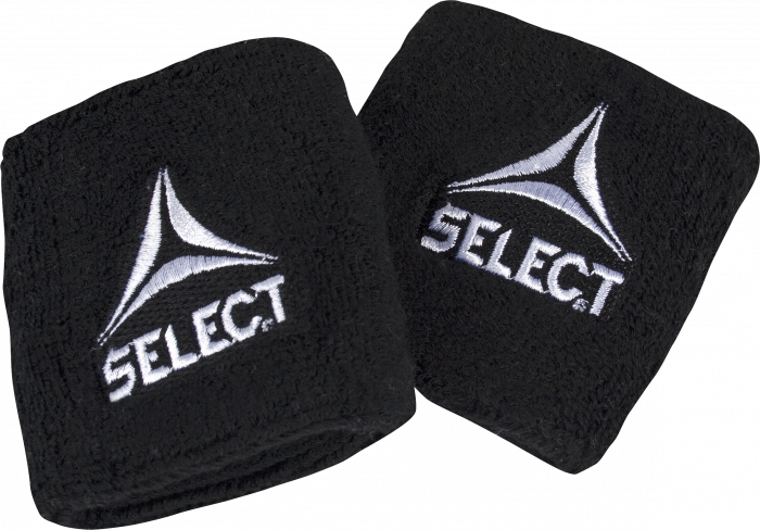 Select - Sweatband, 2 Pcs - Zwart